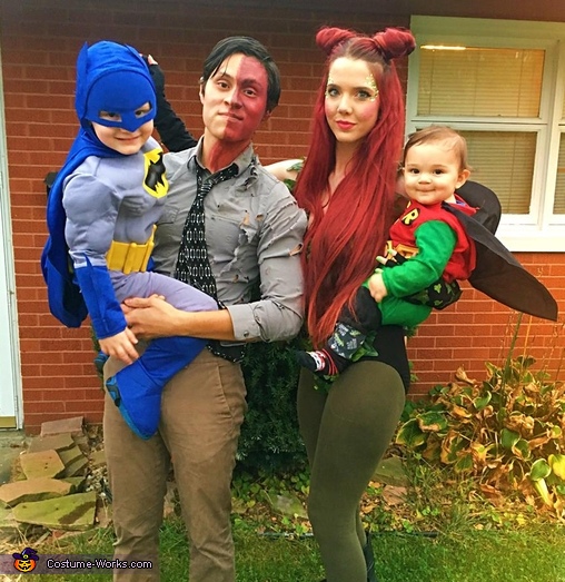 Batman Halloween Family Costumes