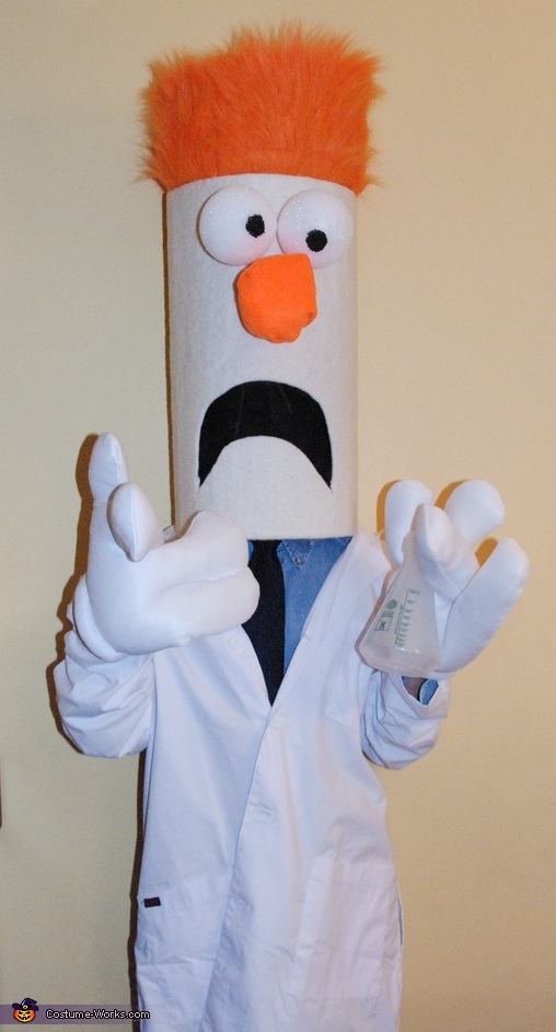 beaker muppet costume