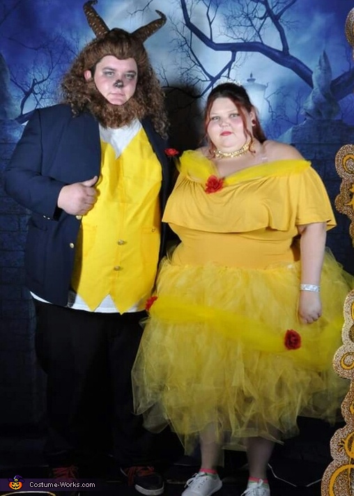 Beauty and the Beast Couple Halloween Costume | DIY Costume Guide ...