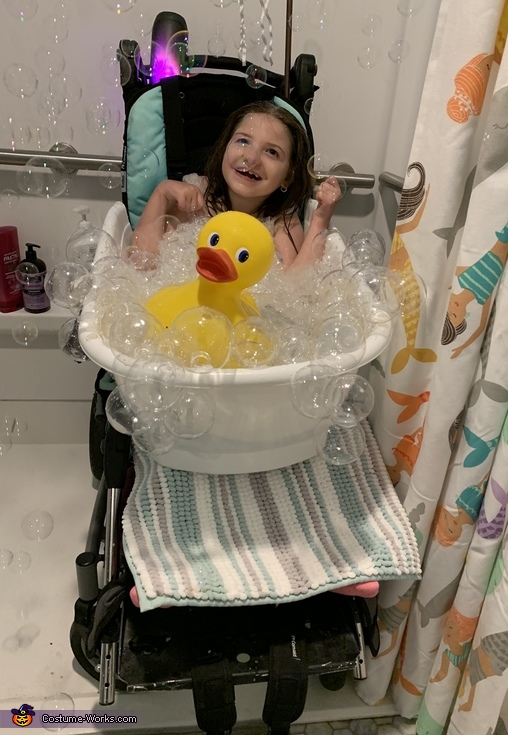 Beauty in the Bubble Bath Costume