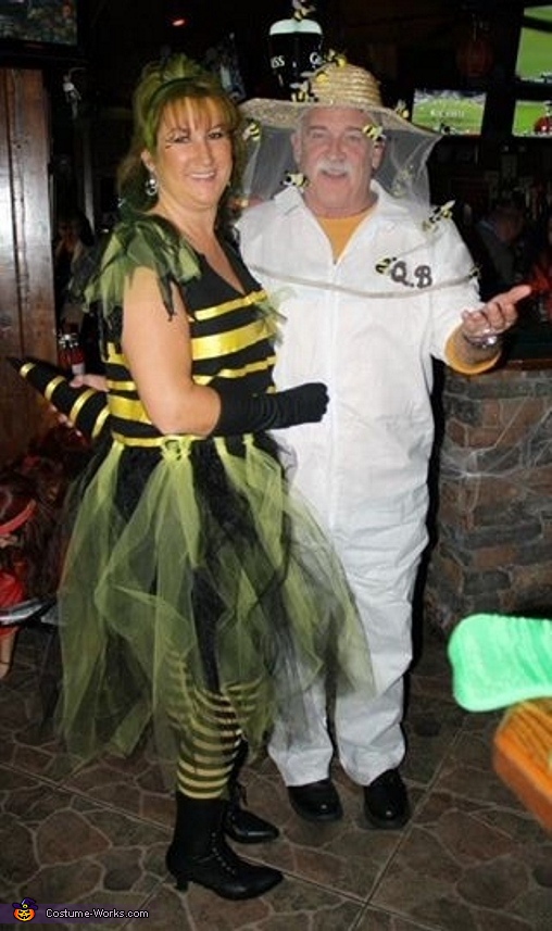 Bee Keeper and his Queen Bee Couple Costume DIY Costumes Under 65