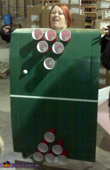 Beer Pong Halloween Costume