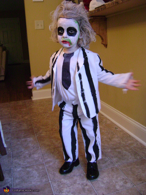 Beetlejuice Costume for a Boy