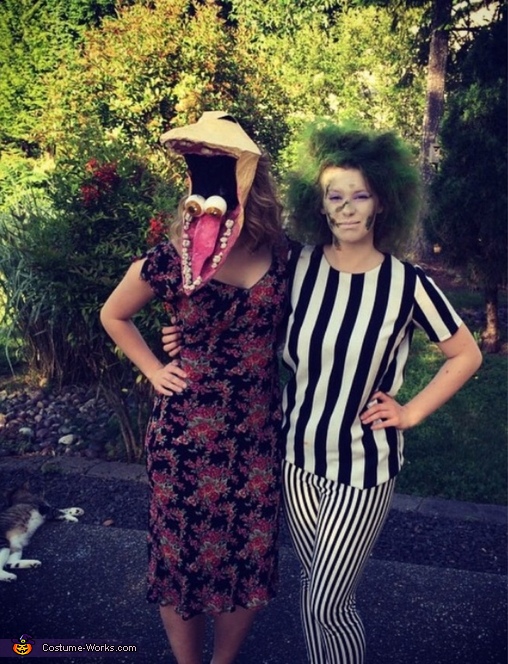 Beetlejuice and Barbara Costume