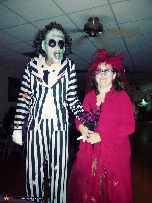 Beetlejuice and his Bride Costume | Coolest DIY Costumes - Photo 2/3
