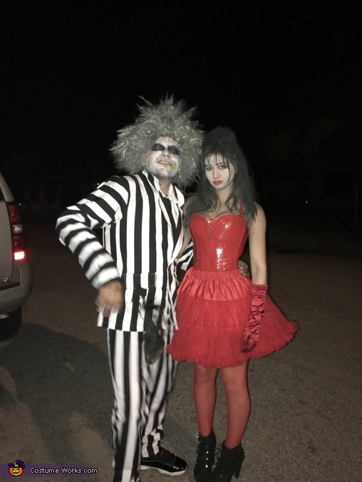Beetlejuice and Lydia Deetz Costume - Photo 4/4