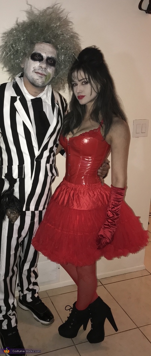 Beetlejuice and Lydia Deetz Costume