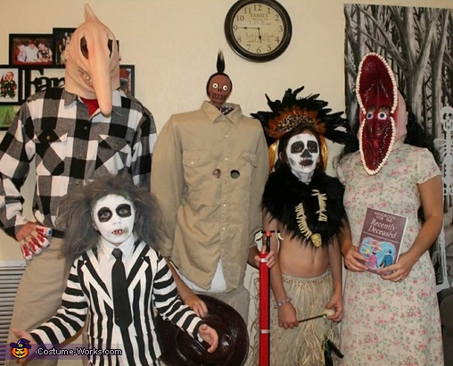 Beetlejuice Family Costume