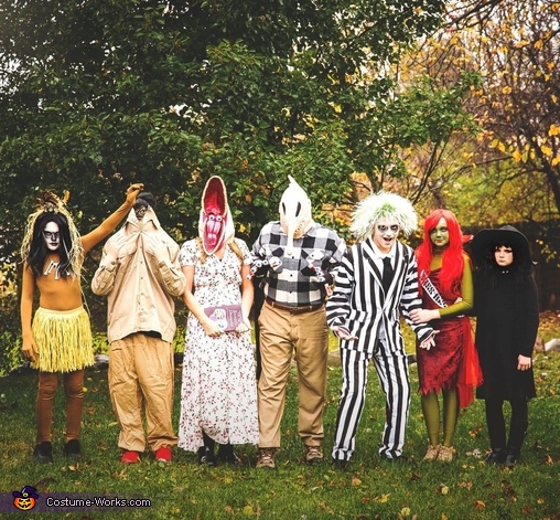 beetlejuice family costumes