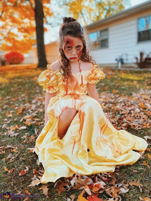 Belle Slashed by The Beast Costume