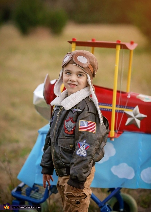 Bi-Plane Pilot Costume