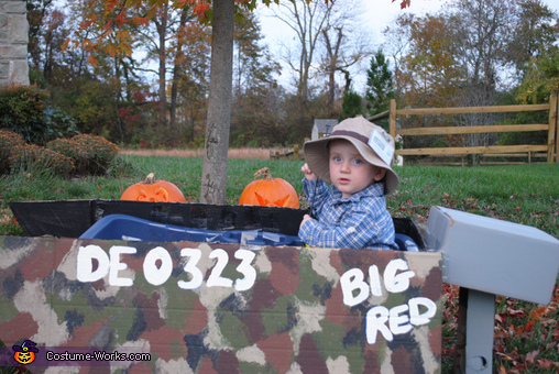 Big Red Fisherman Costume