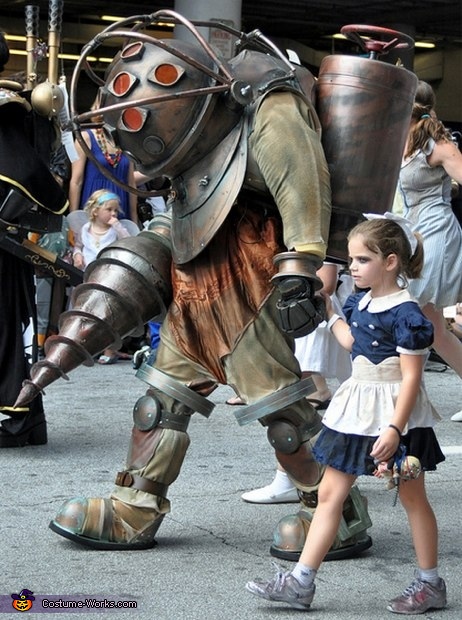 Bioshock Big Daddy And Little Sisters Costume