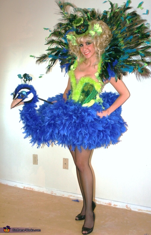 Birds of a Feather - Peacock and Flamingo Costumes