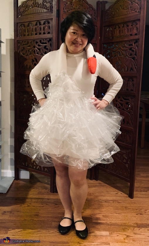 bjork swan dress