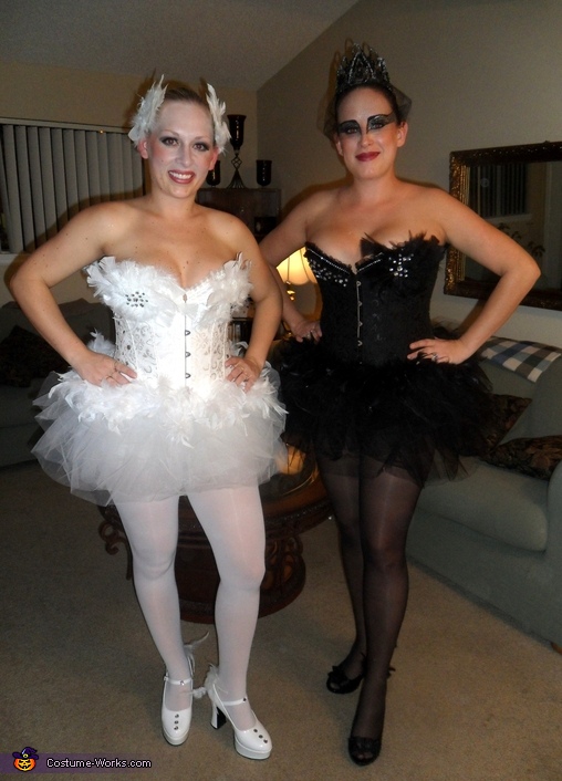 Black Swan and White Swan Costumes