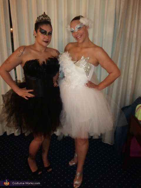 Black Swan and White Swan Costume