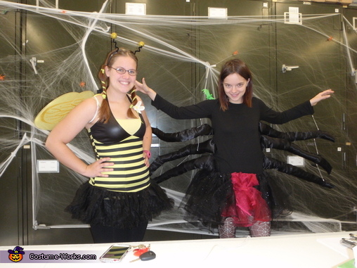 Black Widow attacks Hoverfly Costume