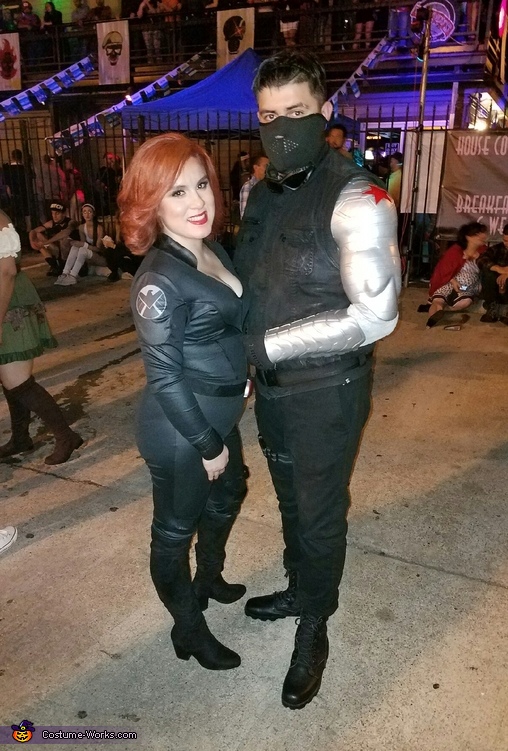 Black Widow & Winter Soldier Costume