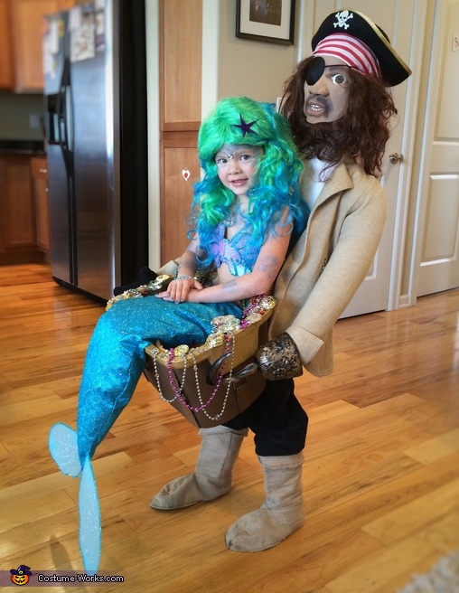 Blackbeard discovers Mermaid Costume