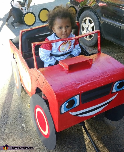 Blaze monster store truck costume