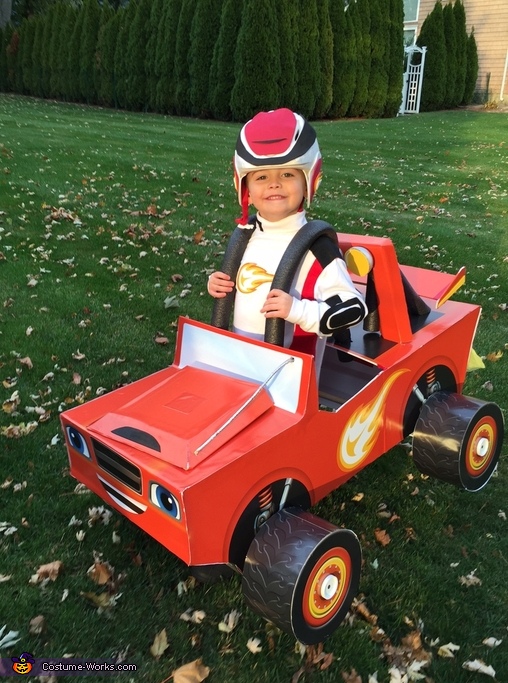 blaze monster truck costume