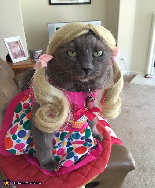 Blonde Cat Costume