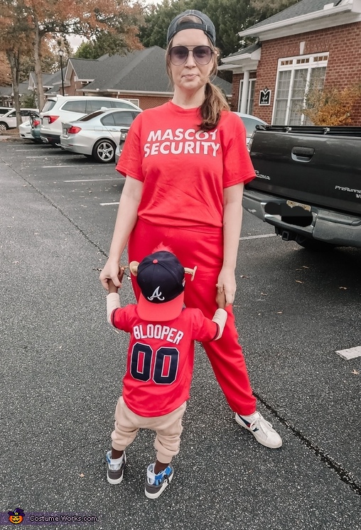 Blooper and Mascot Security Costume
