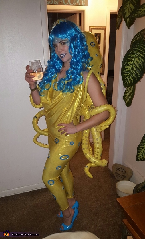 Blue Ringed Octopus aka Disco Sea Witch Costume