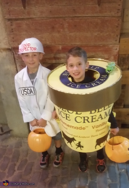 Blue Bell & the Food Inspector Costume