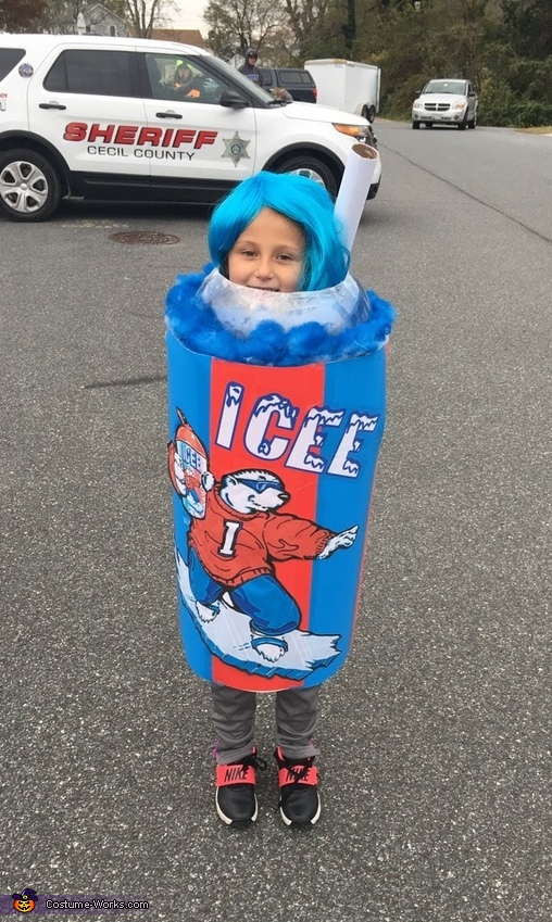 Blue Icee Costume | DIY Costumes Under $45