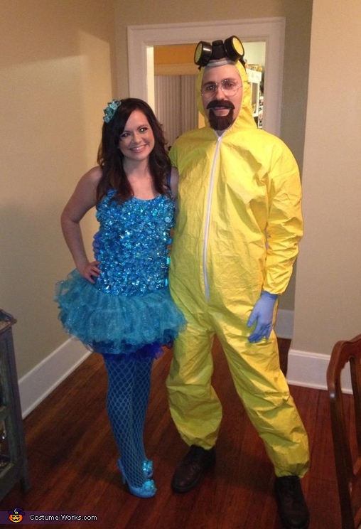 Blue Meth and Walter White Couple's Costume