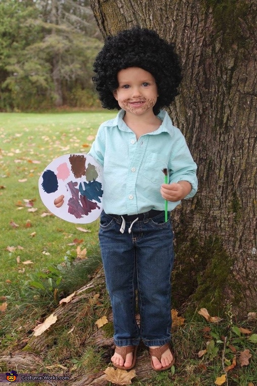 stuffed bob ross