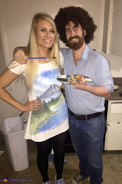 Bob Ross and Painting Costume