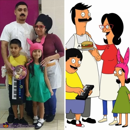 Bob's Burgers Family Costume