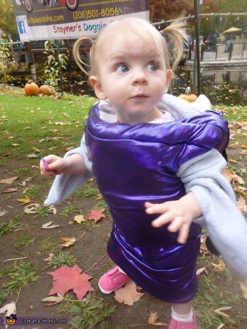 Boo from Monsters Inc Costume | DIY Costumes Under $35 - Photo 3/5