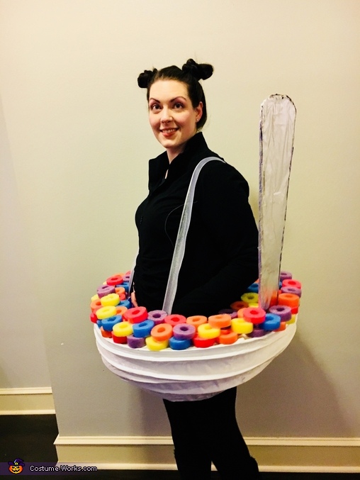 Bowl of Fruit Loops Costume