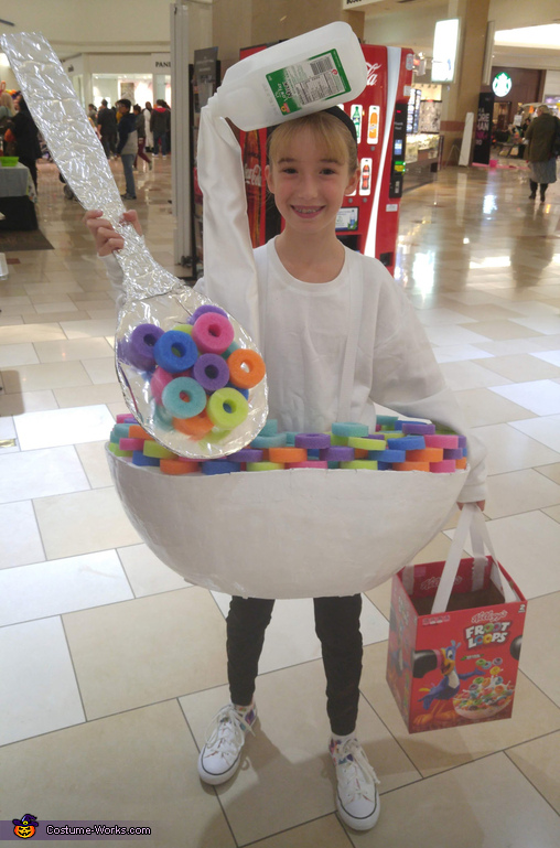 Bowl of Fruit Loops Costume