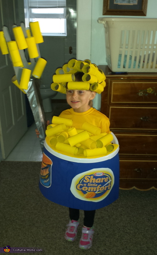 Bowl of Mac and Cheese Costume