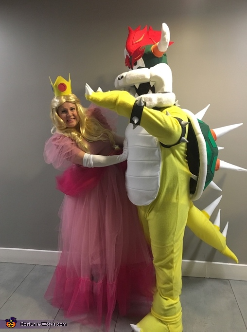 Bowser and Peach Costume