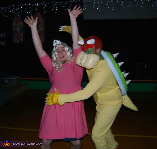 Bowser and Princess Peach Costume
