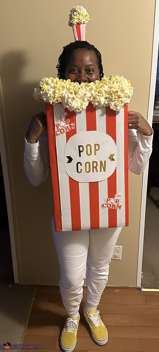 Box of Popcorn Costume