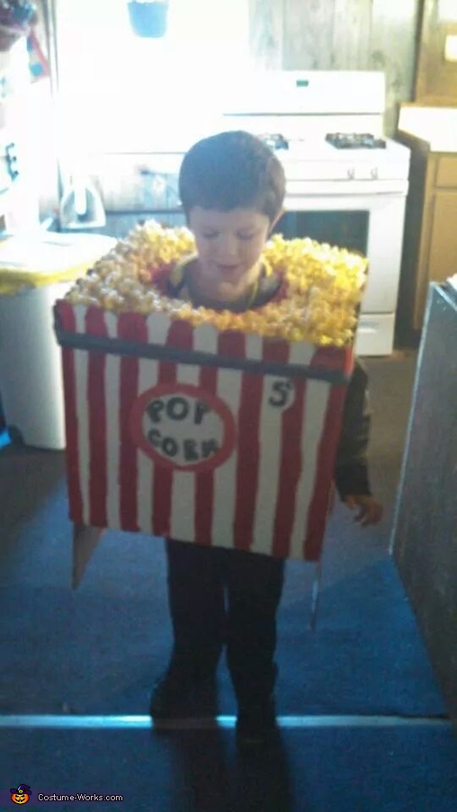 Box of Popcorn Costume