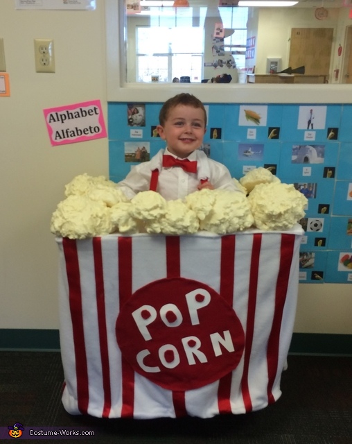Box of Popcorn Costume