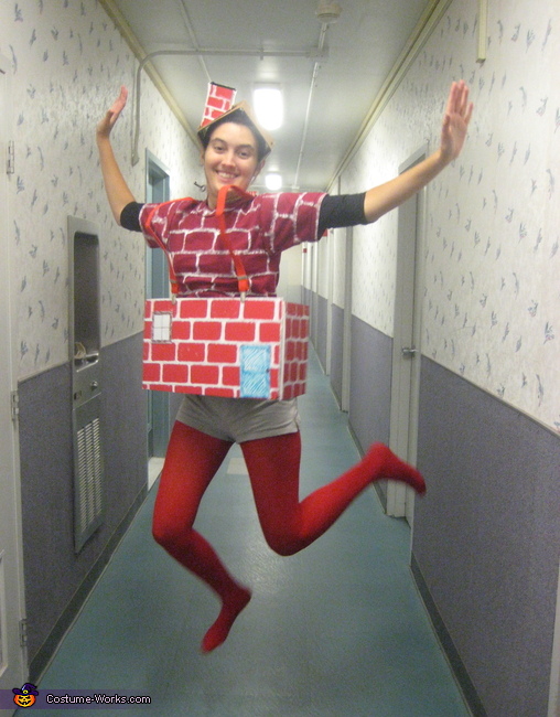 brick halloween costume