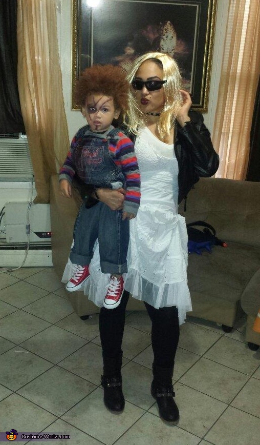 Homemade Bride of Chucky Costume