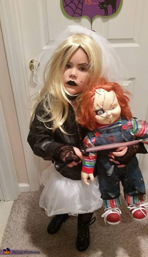 Bride of Chucky Girl's Costume | DIY Costumes Under $45