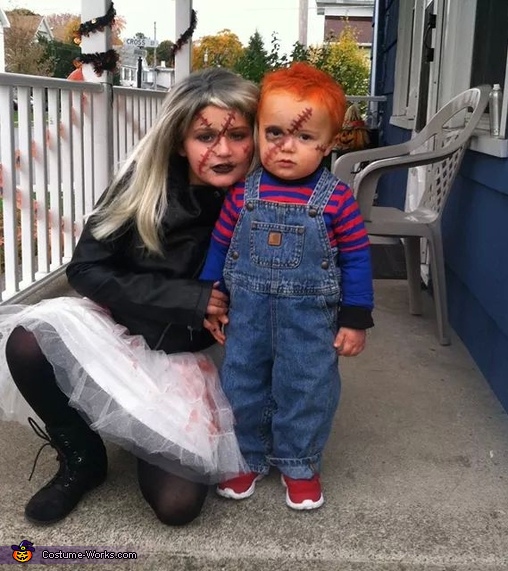 Bride of Chucky and Chucky Costume