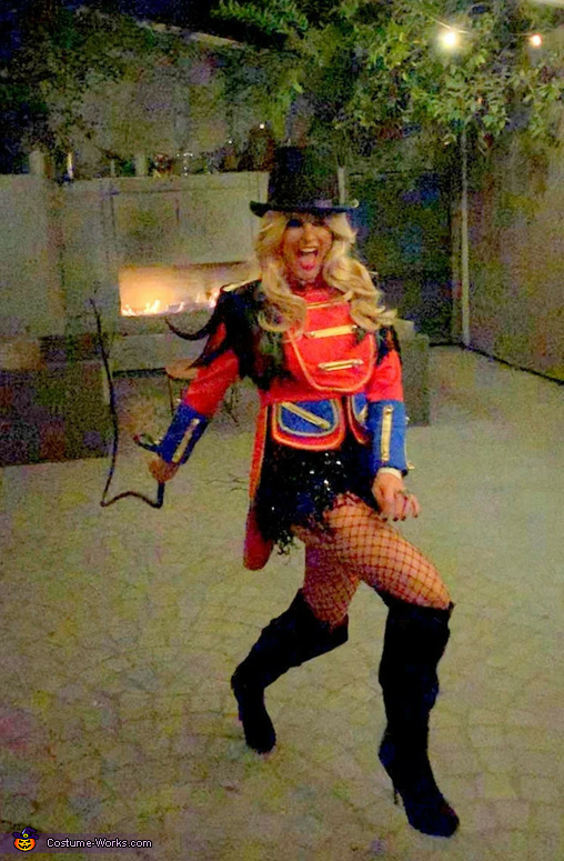 Britney Ringmaster Tuxedo Costume