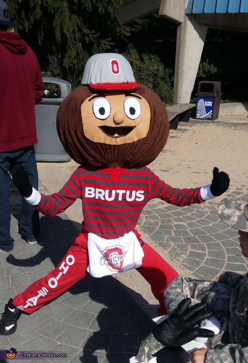 Brutus The Buckeye Mascot Costume